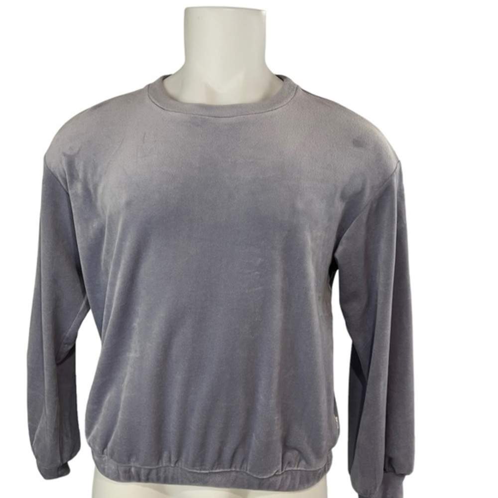 Ugg women pullover Purple color size L Very Soft With Strecth On Waist (635)